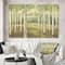 Designart - Aspens Neutral Forest - Traditional Gallery-wrapped Canvas